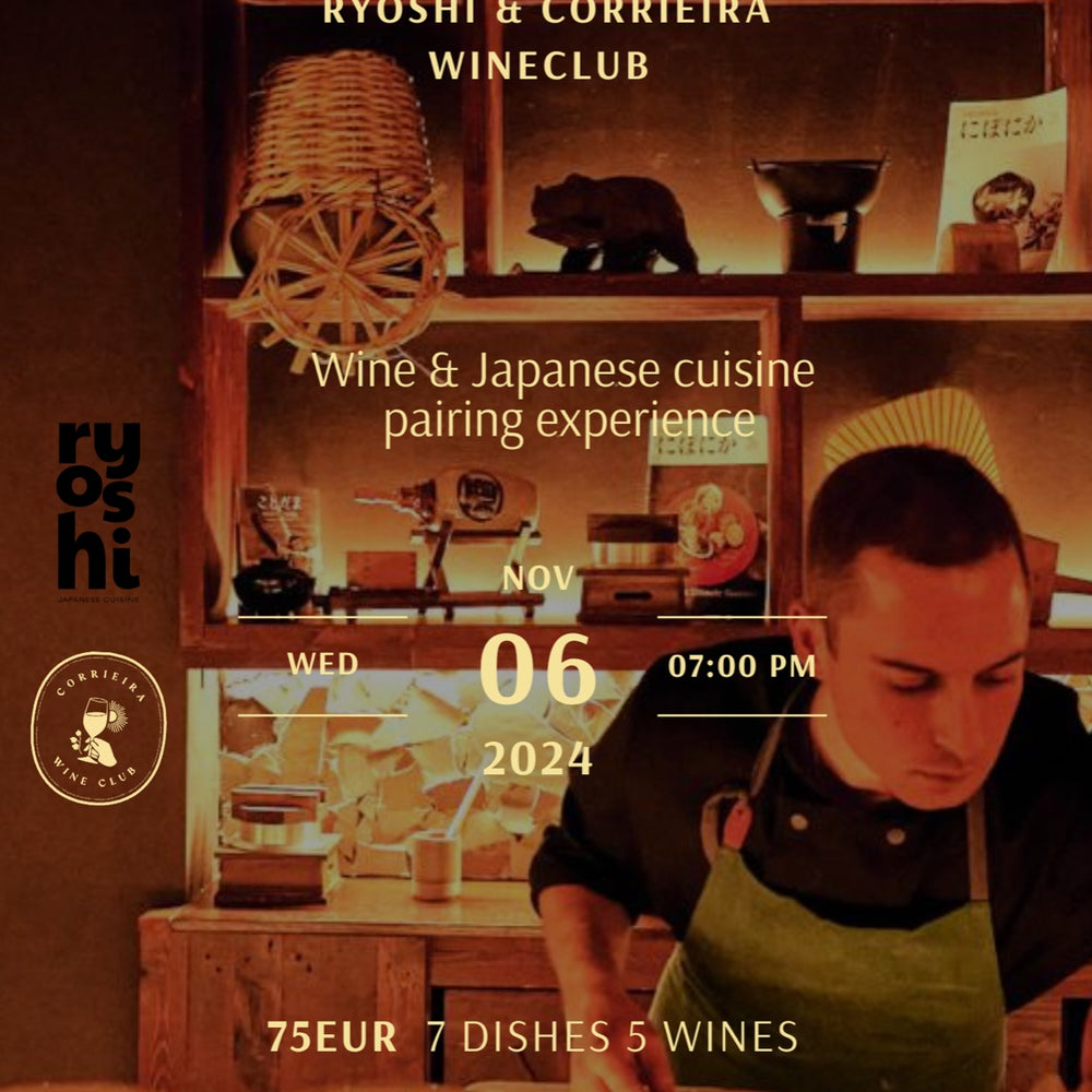 Pairing dinner at Ryoshi, Lisbon - 6th November 2024