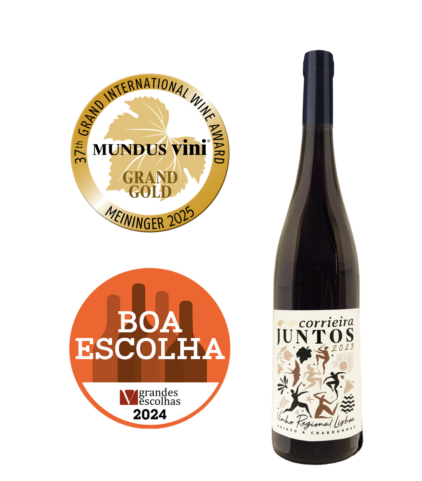Lisbon IG, Quinta da Corrieira, JUNTOS, Branco, 75cl, 2023